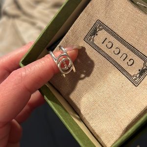 Interlocking g wide open band Clearance